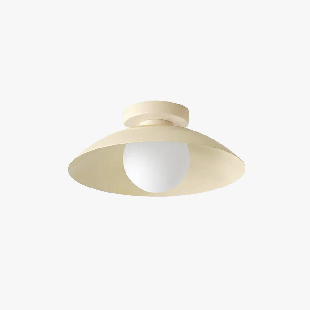 Arisha moderne loftlampe i sort, rød, pink og gul til soveværelse