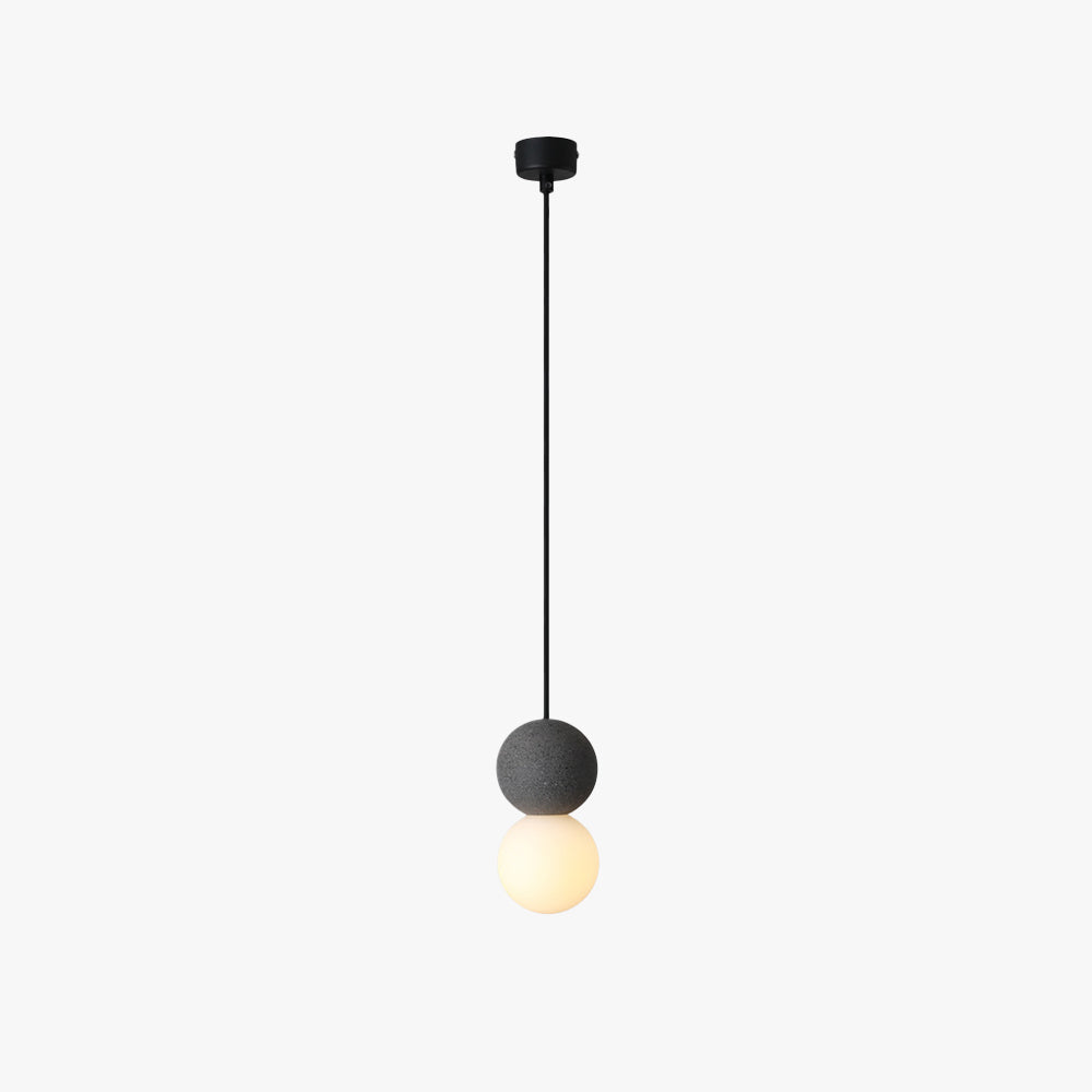 Avi moderne LED-pendel i sort metal til soveværelse og stue