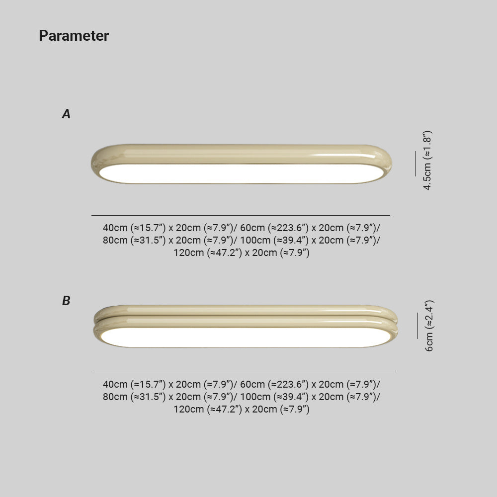 Arisha moderne LED-loftslampe i sort, gul og hvid til stue