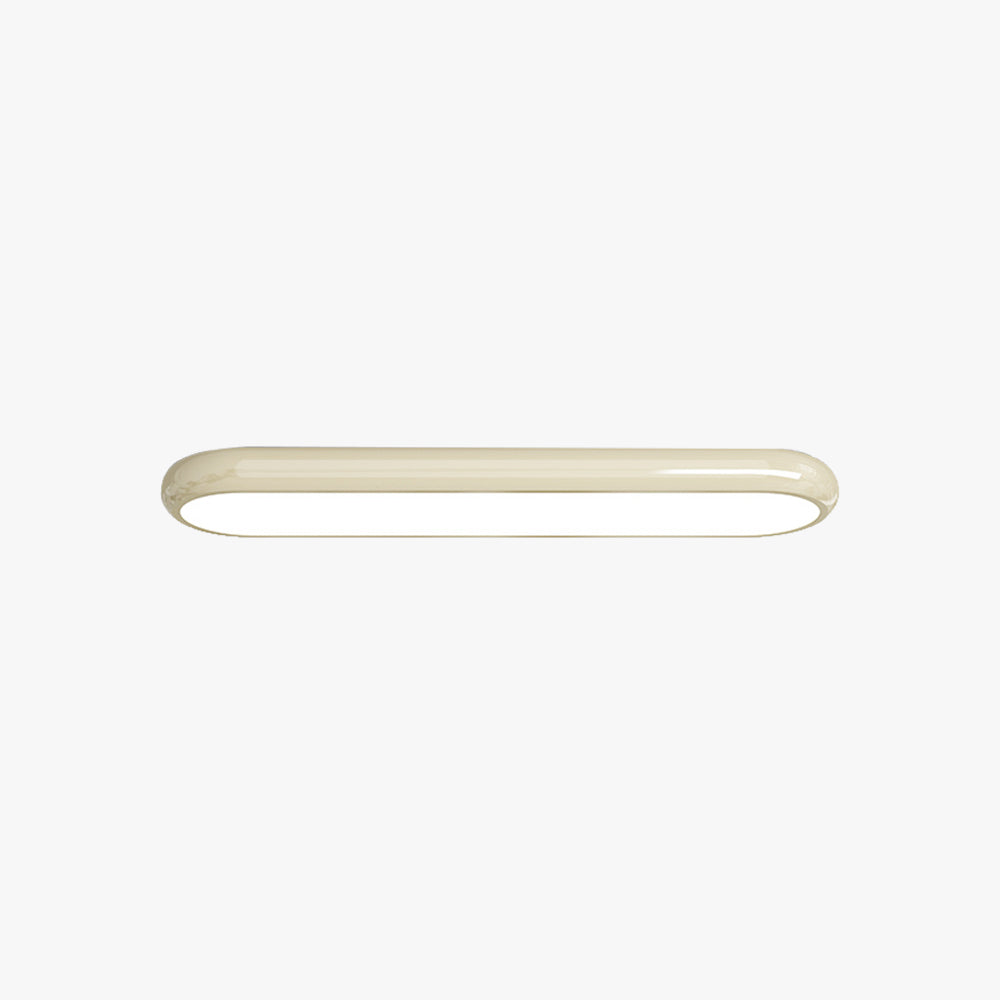 Arisha moderne LED-loftslampe i sort, gul og hvid til stue