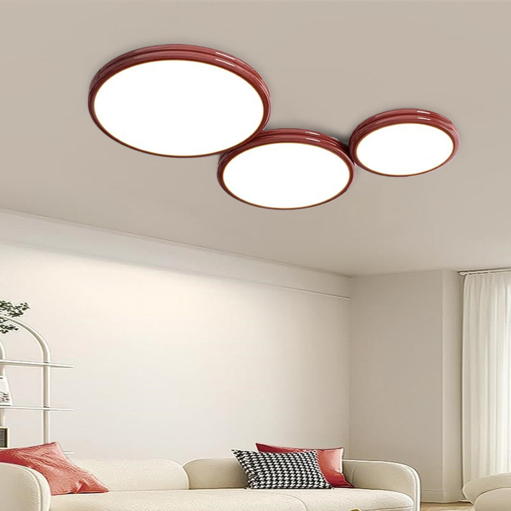 Valentina moderne LED-loftlampe i metal til stue