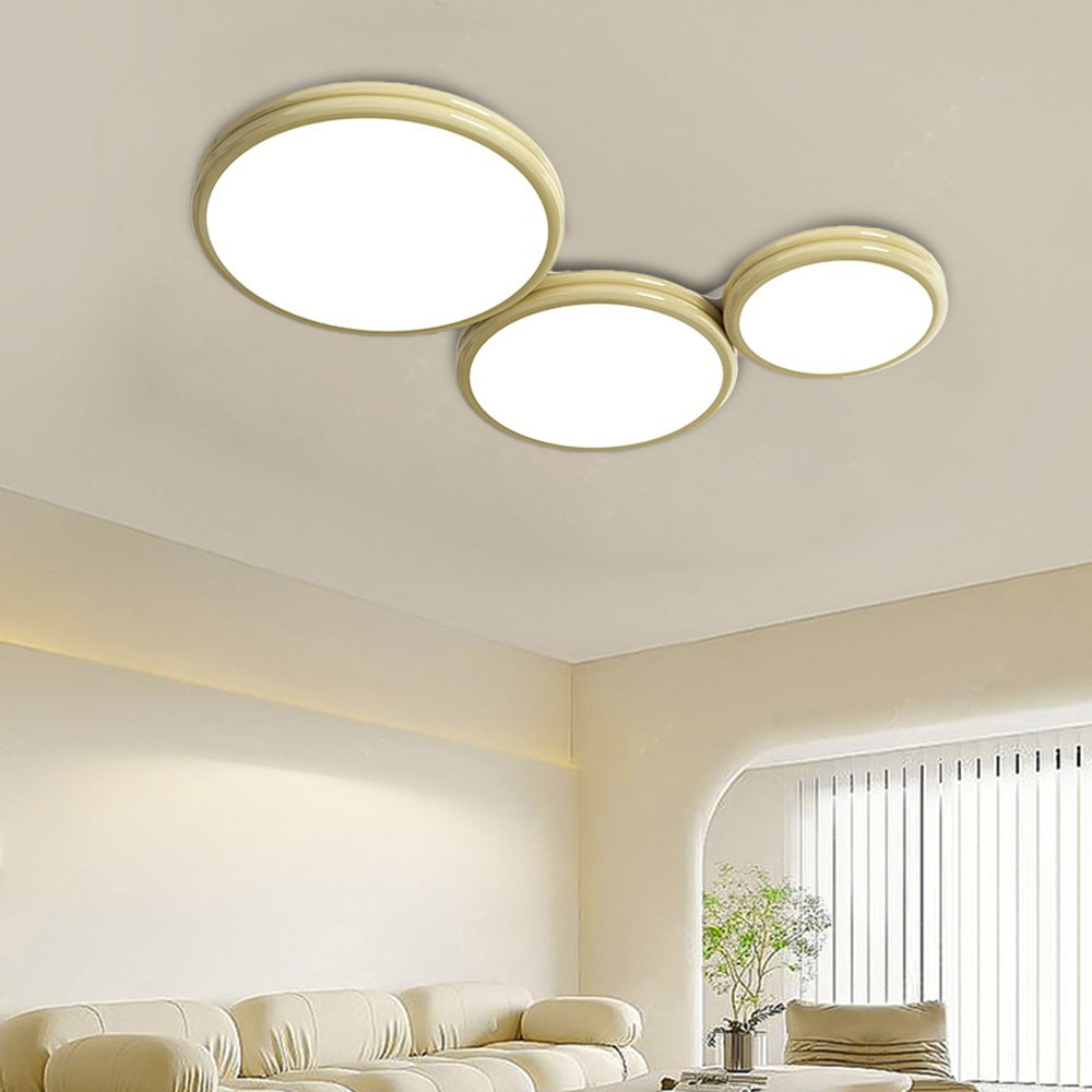 Valentina moderne LED-loftlampe i metal til stue