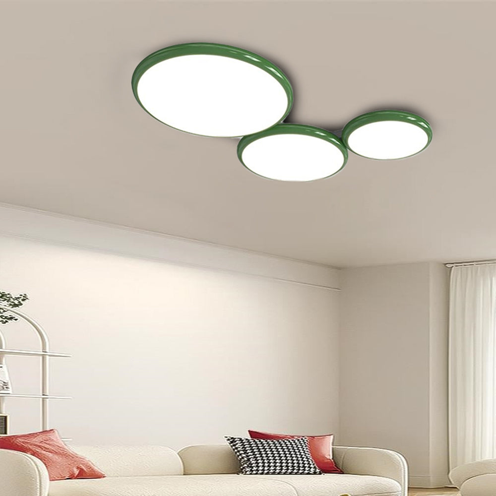 Valentina moderne LED-loftlampe i metal til stue