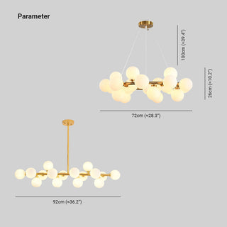 Valentina Bubble Pendellampa Klot Glas Design Vardagsrum