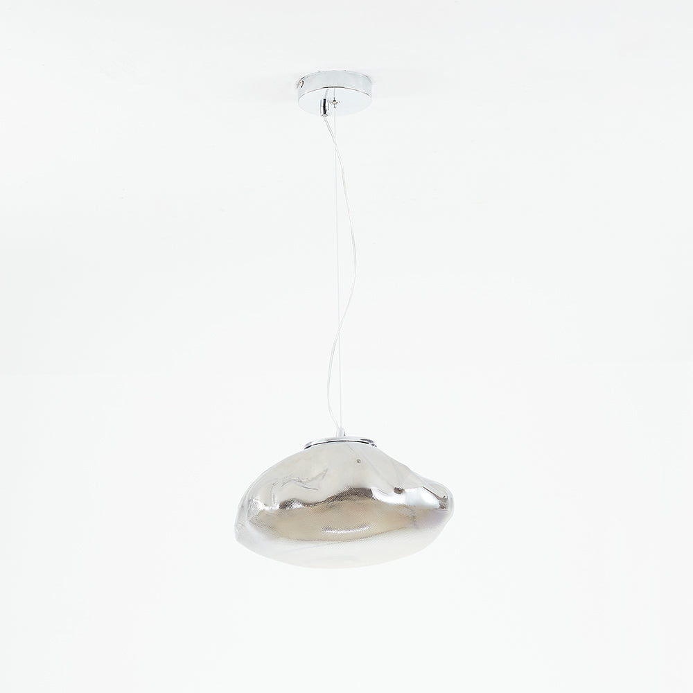 Avi minimalistisk sfærisk pendel i glas, 3 farver