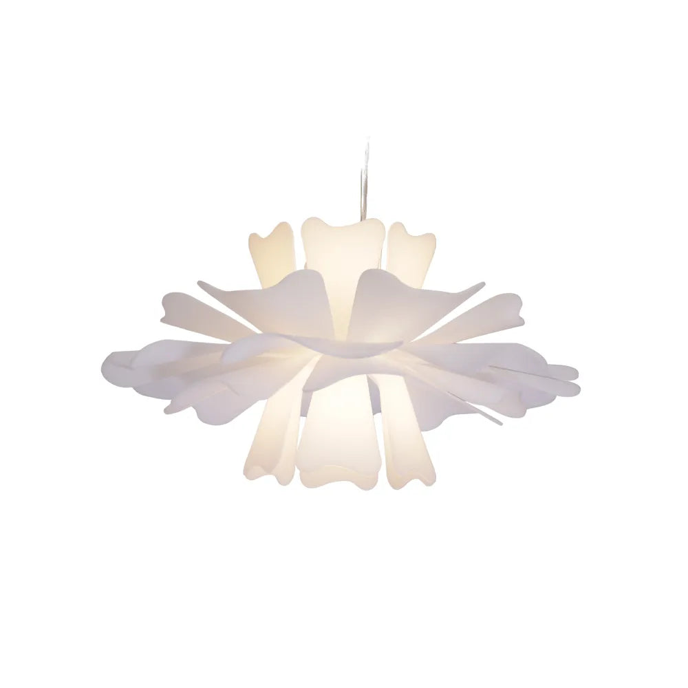 Eldor Elegant Flower Pendant Light White