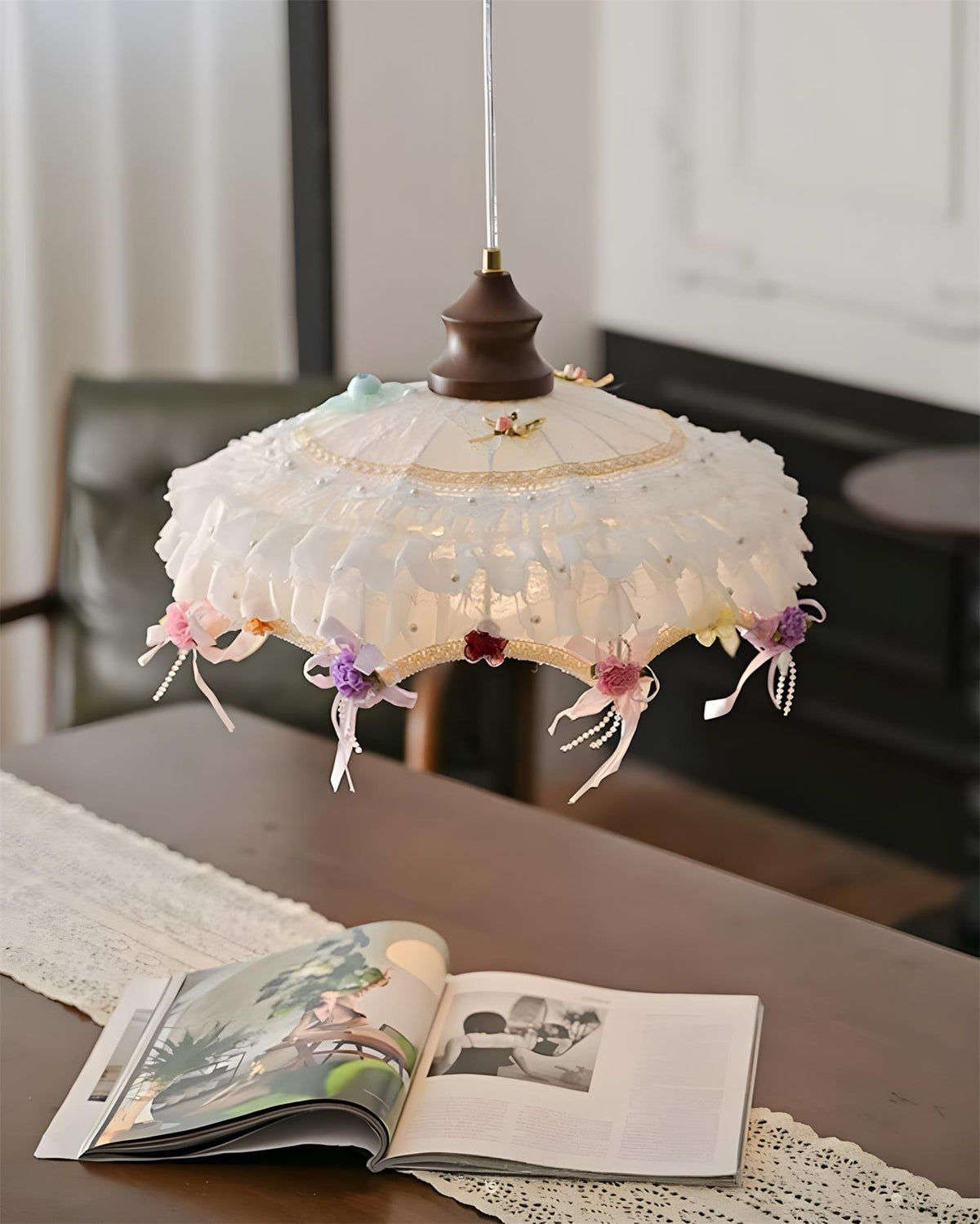 Candeeiro suspenso Laceflower