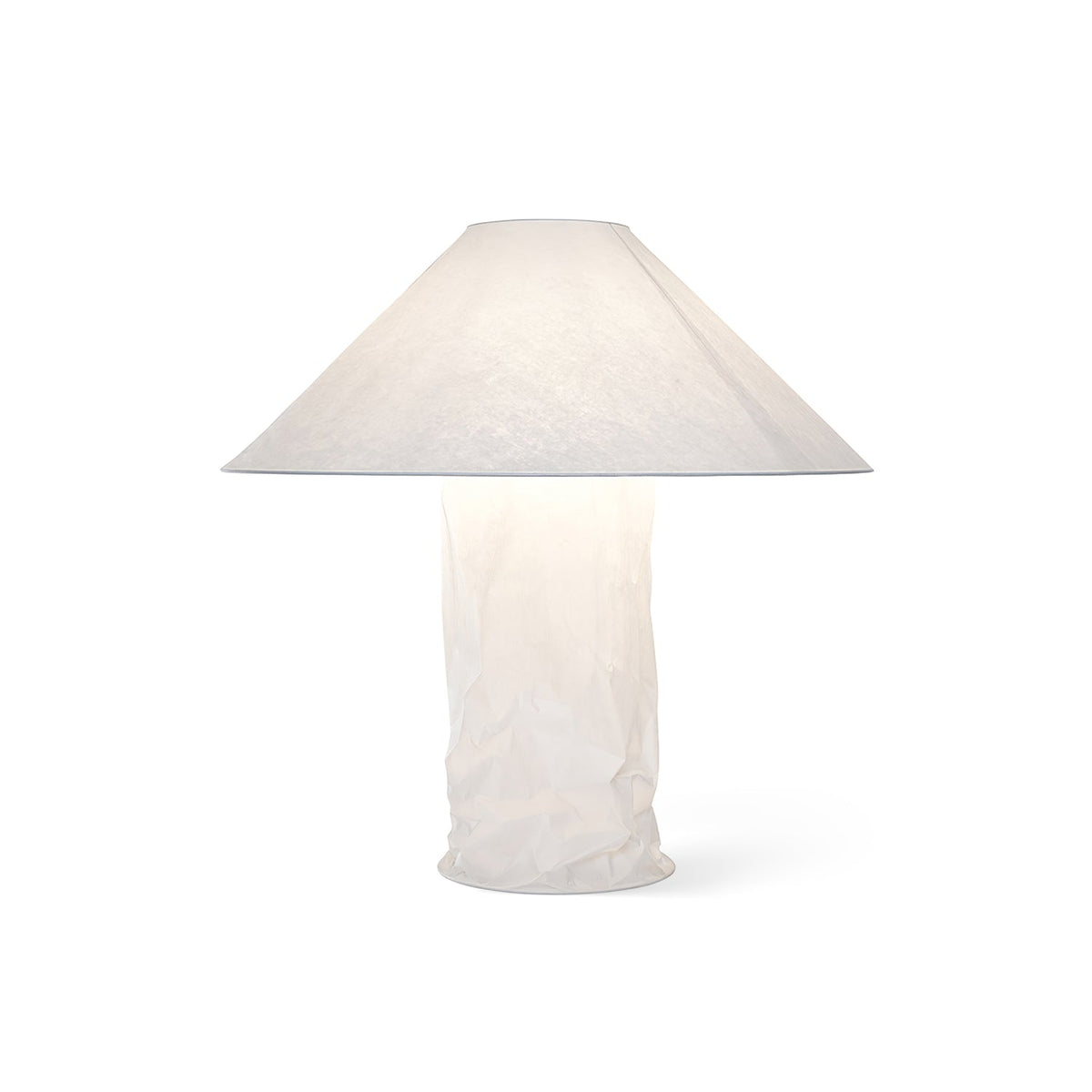 Lalemu konstnärlig bordslampa i papper