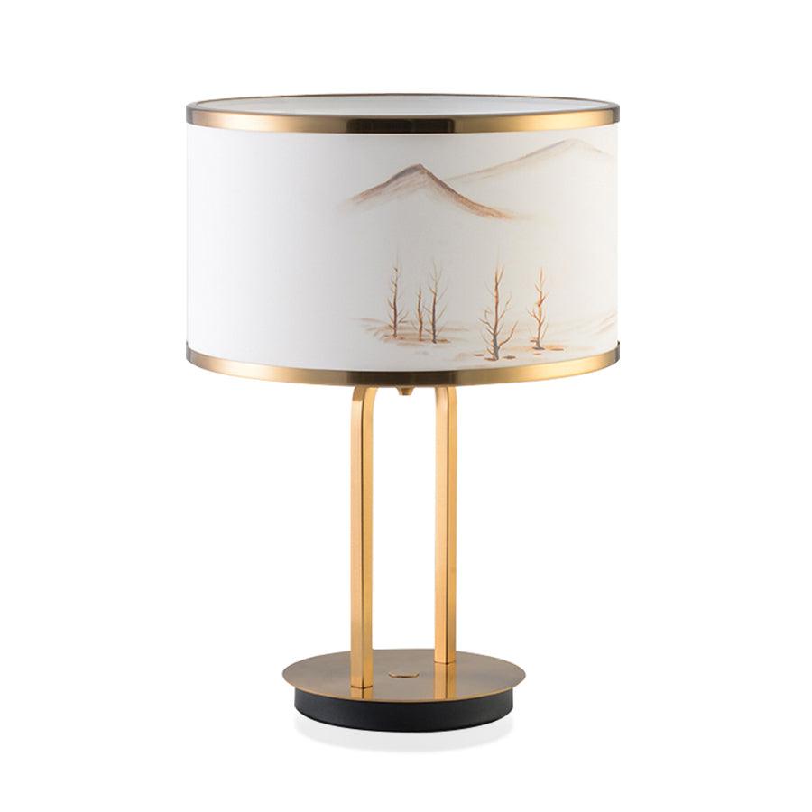 Moderne metalbordlampe Teriinira
