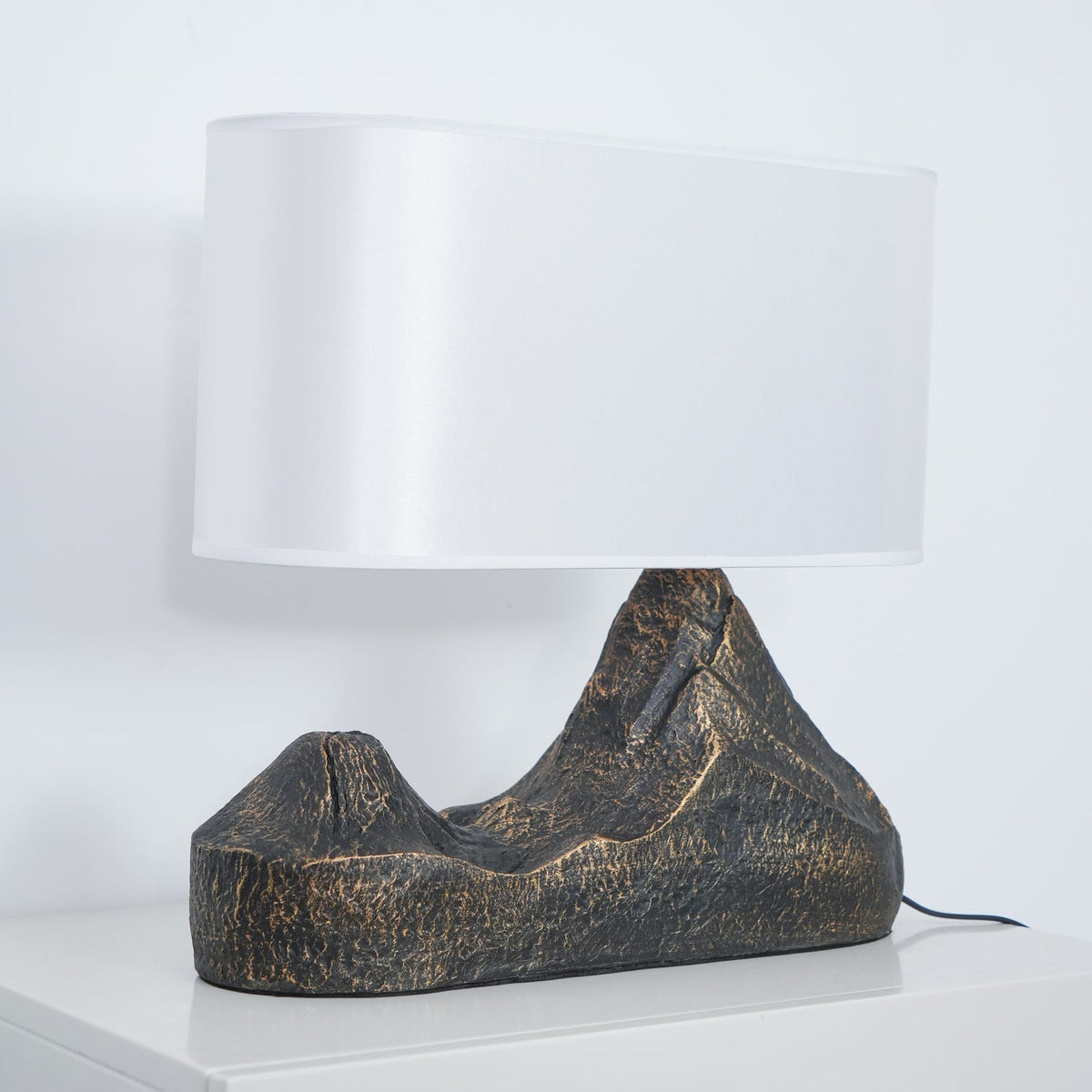Della bordslampa i naturlig harts