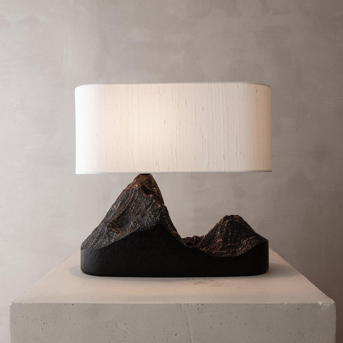 Della bordslampa i naturlig harts