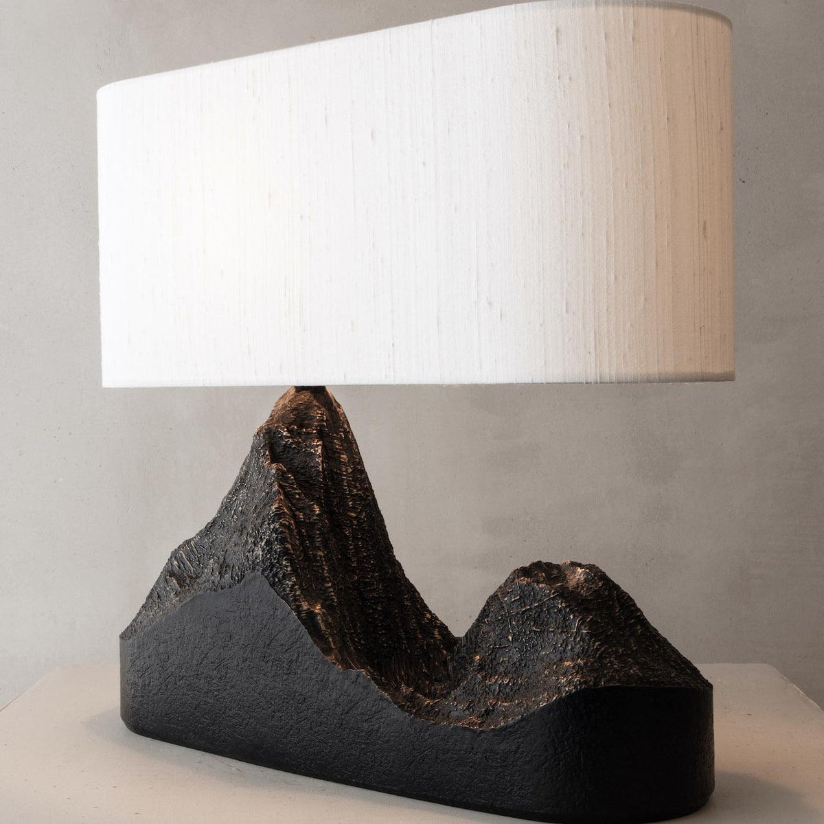 Della bordslampa i naturlig harts