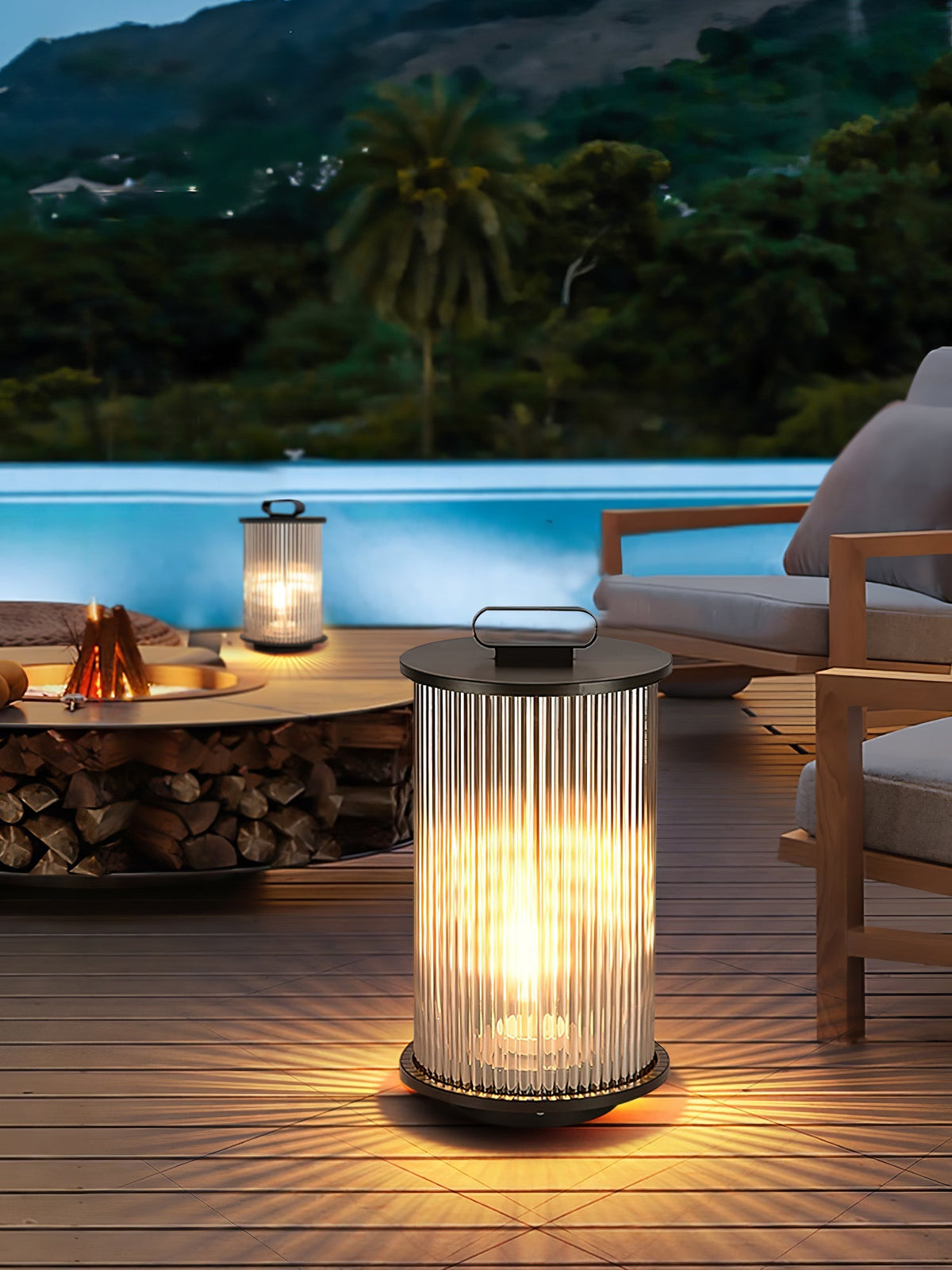 Candeeiro de jardim exterior Halden Lantern