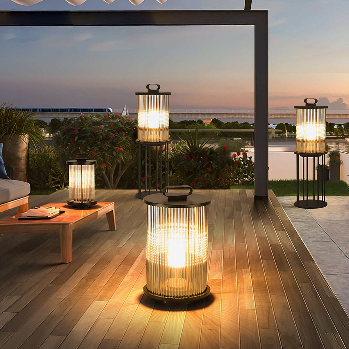 Candeeiro de jardim exterior Halden Lantern