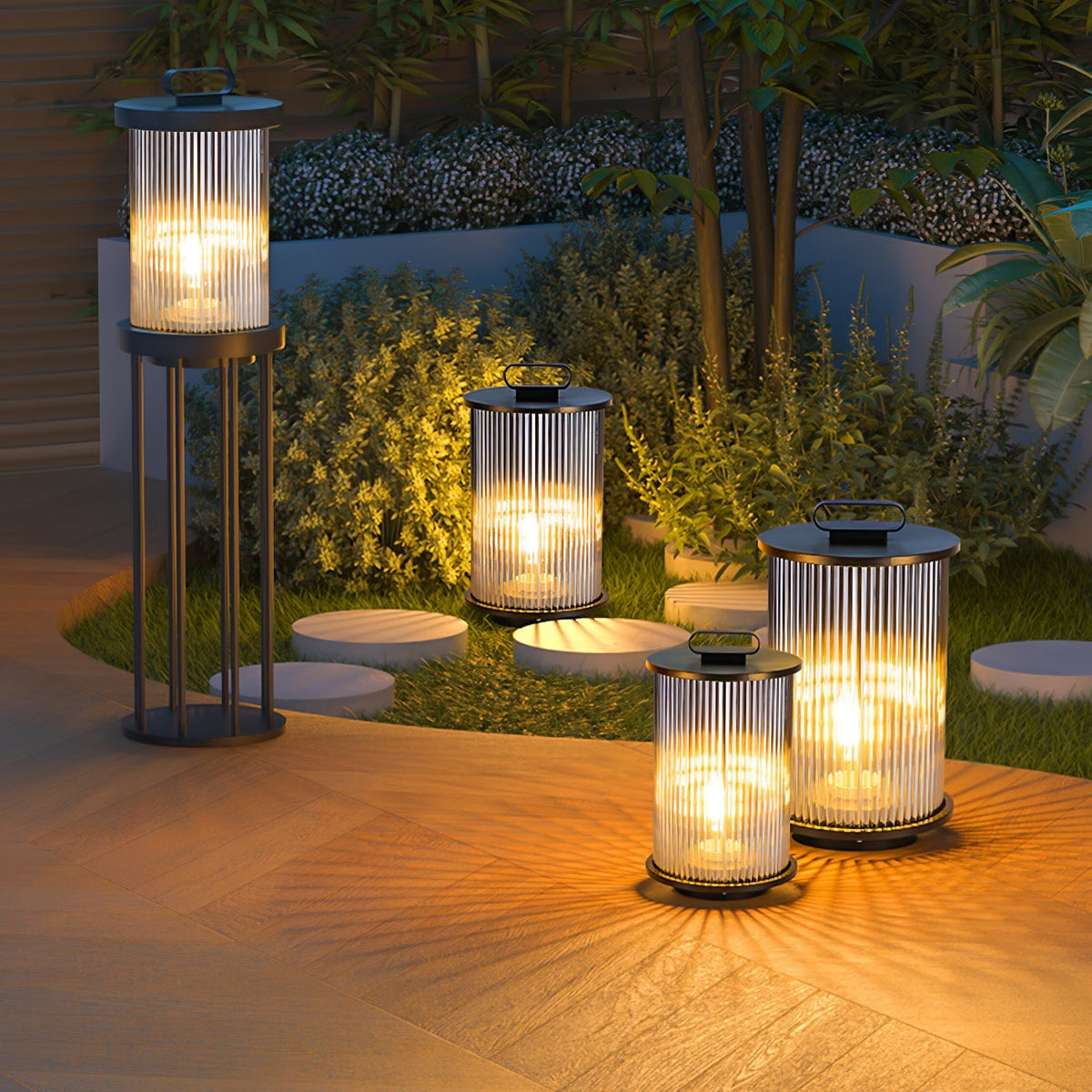 Candeeiro de jardim exterior Halden Lantern