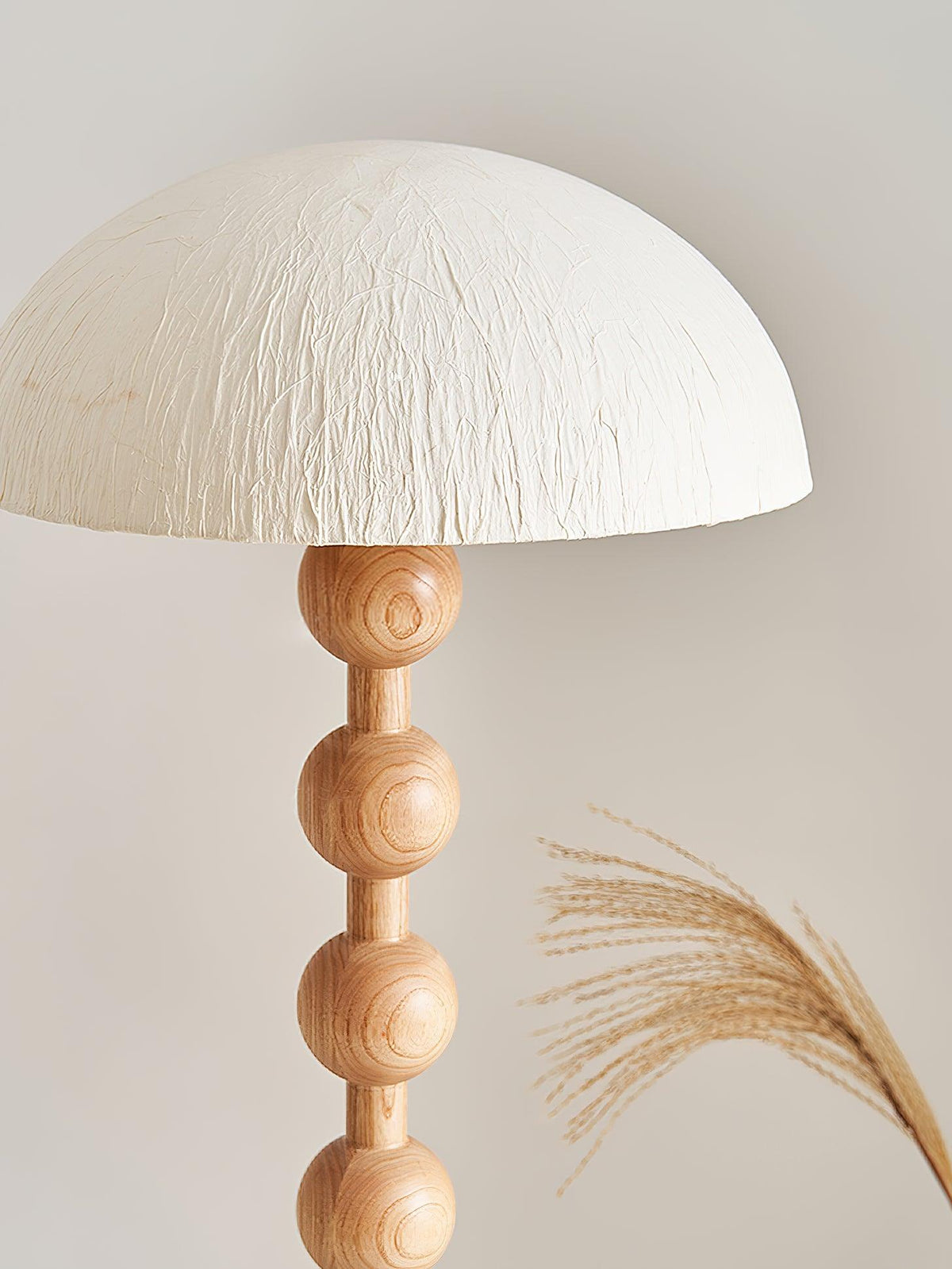 Lyliril retro-gulvlampe i træ
