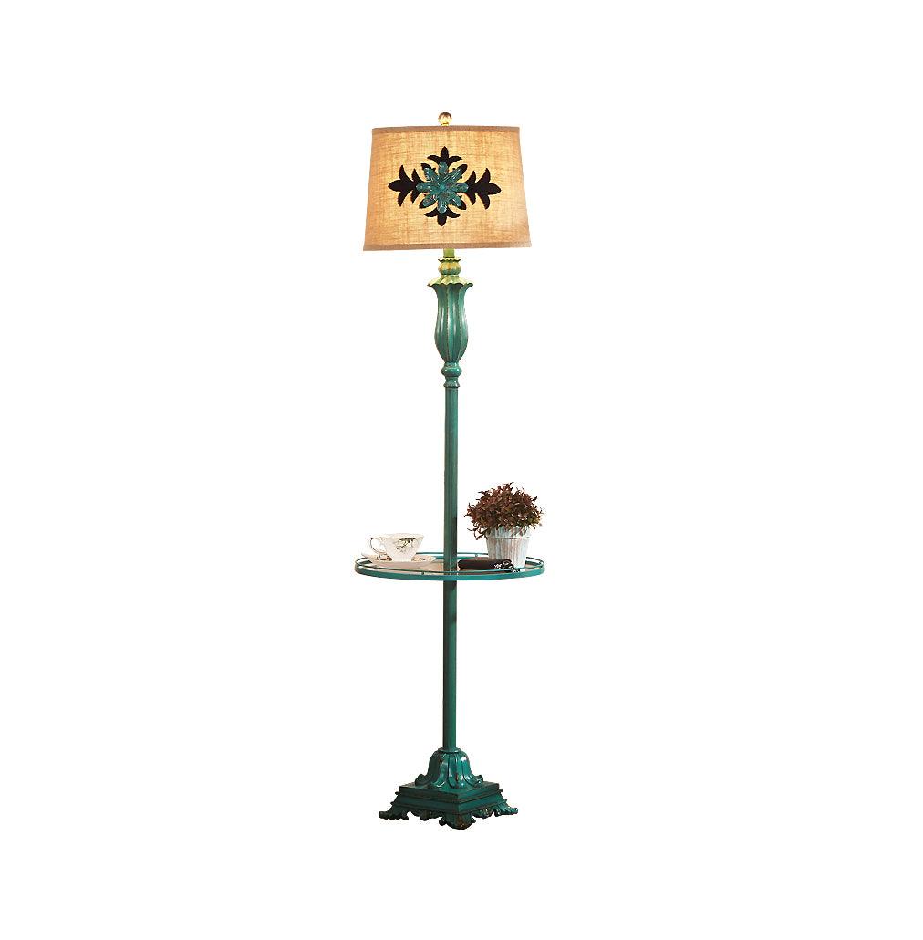 Lucirina vintagegolvlampa i resin