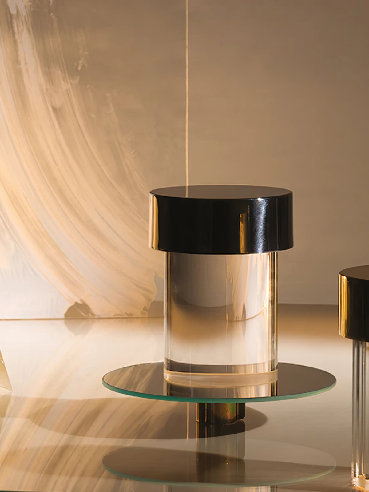 Pryden minimalistisk bordlampe