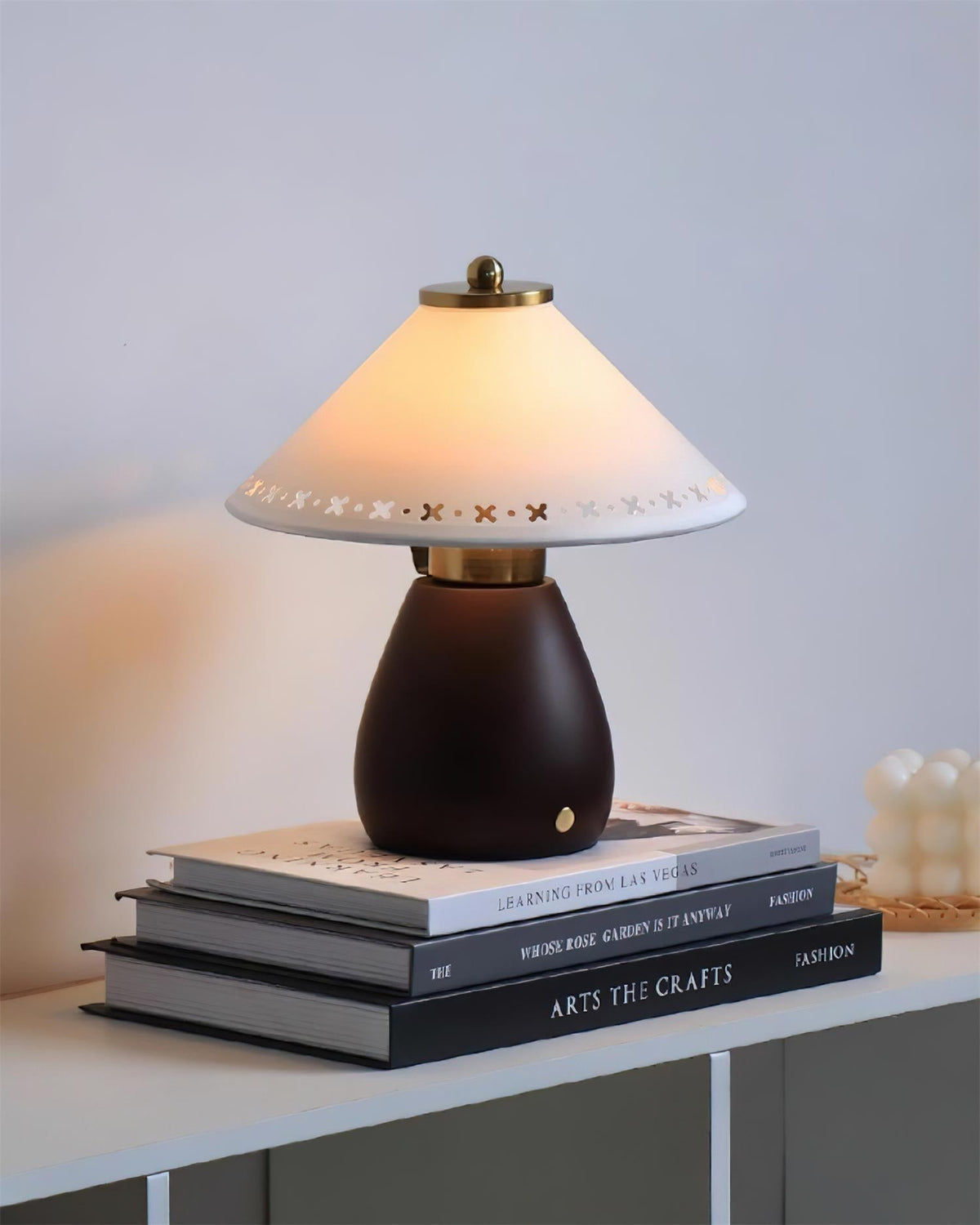 Moire-bordlampe