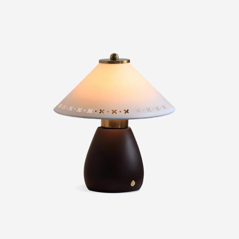 Moire-bordlampe