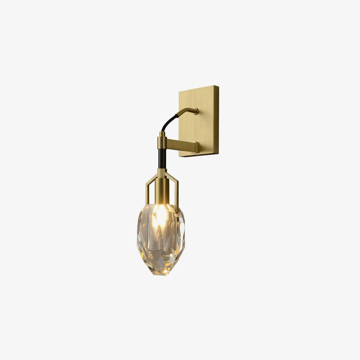 Candeeiro de parede de cristal artístico nórdico premium Isera