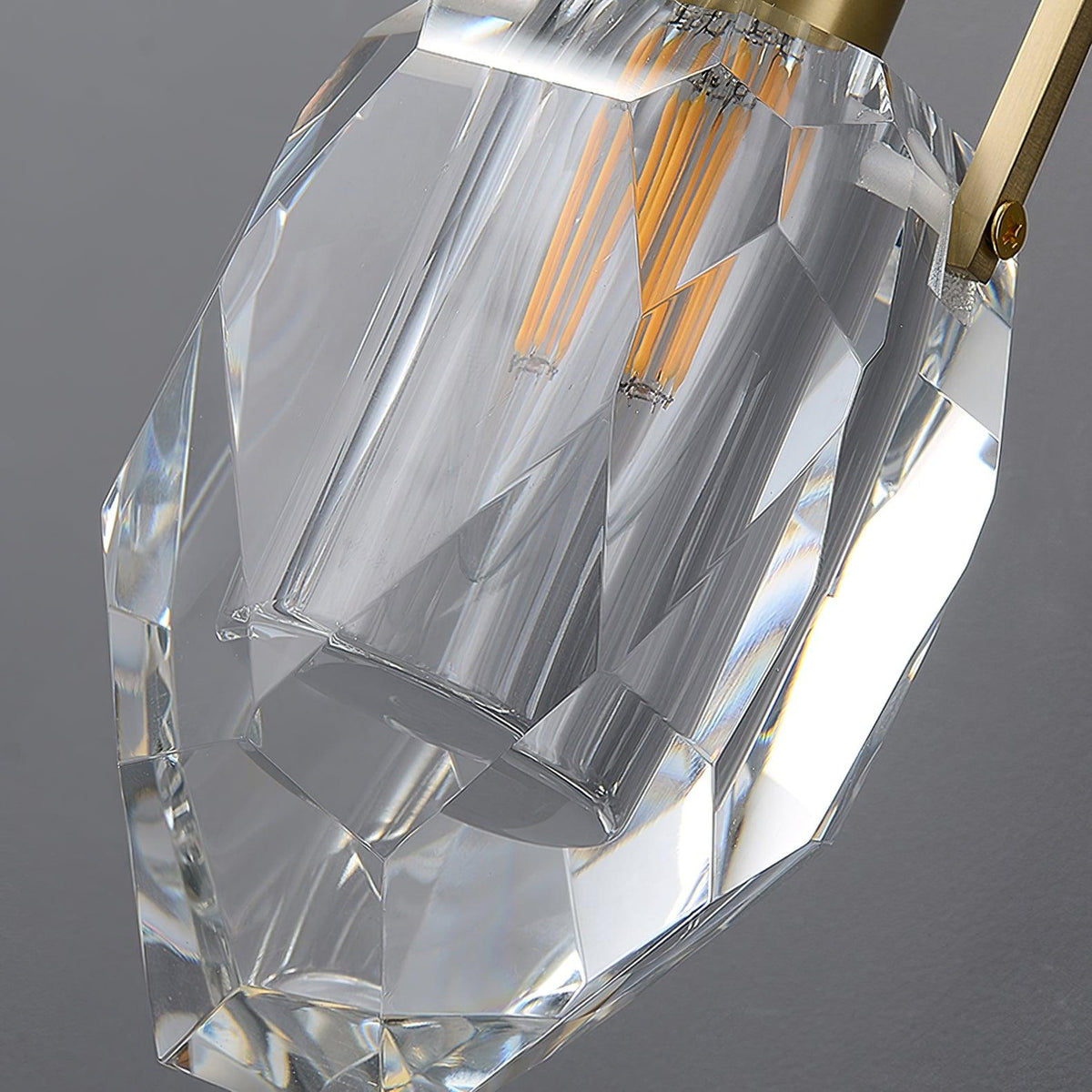 Candeeiro de parede de cristal artístico nórdico premium Isera