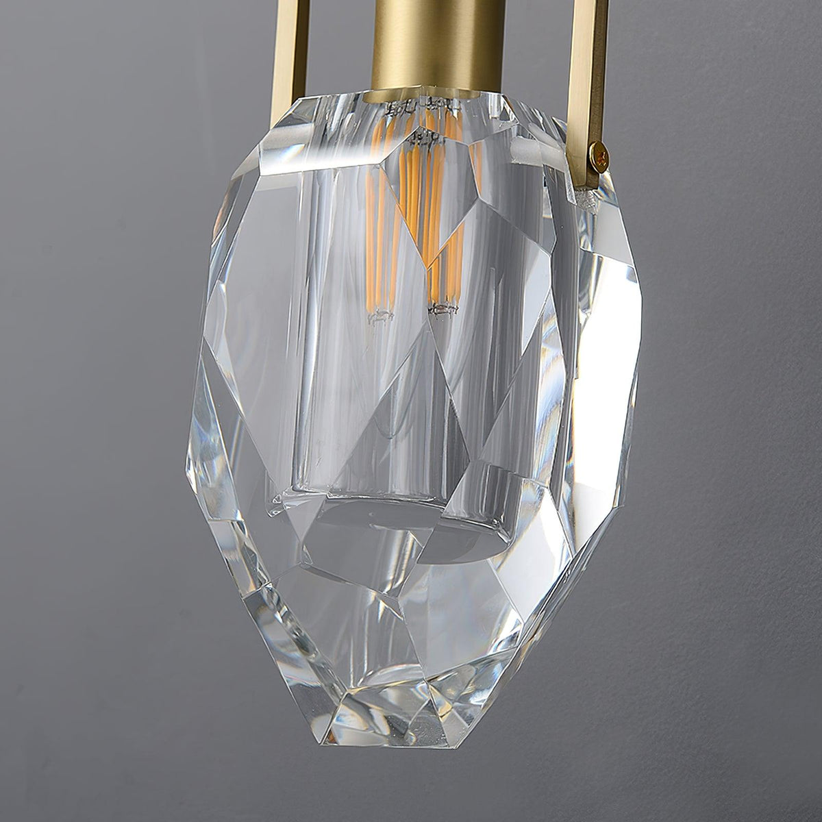 Candeeiro de parede de cristal artístico nórdico premium Isera