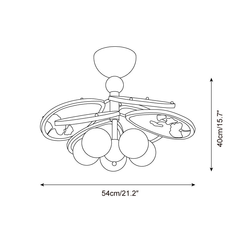 Caleneon-loftlampe