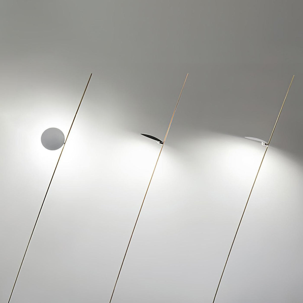 Axial Ray skulpturel gulvlampe