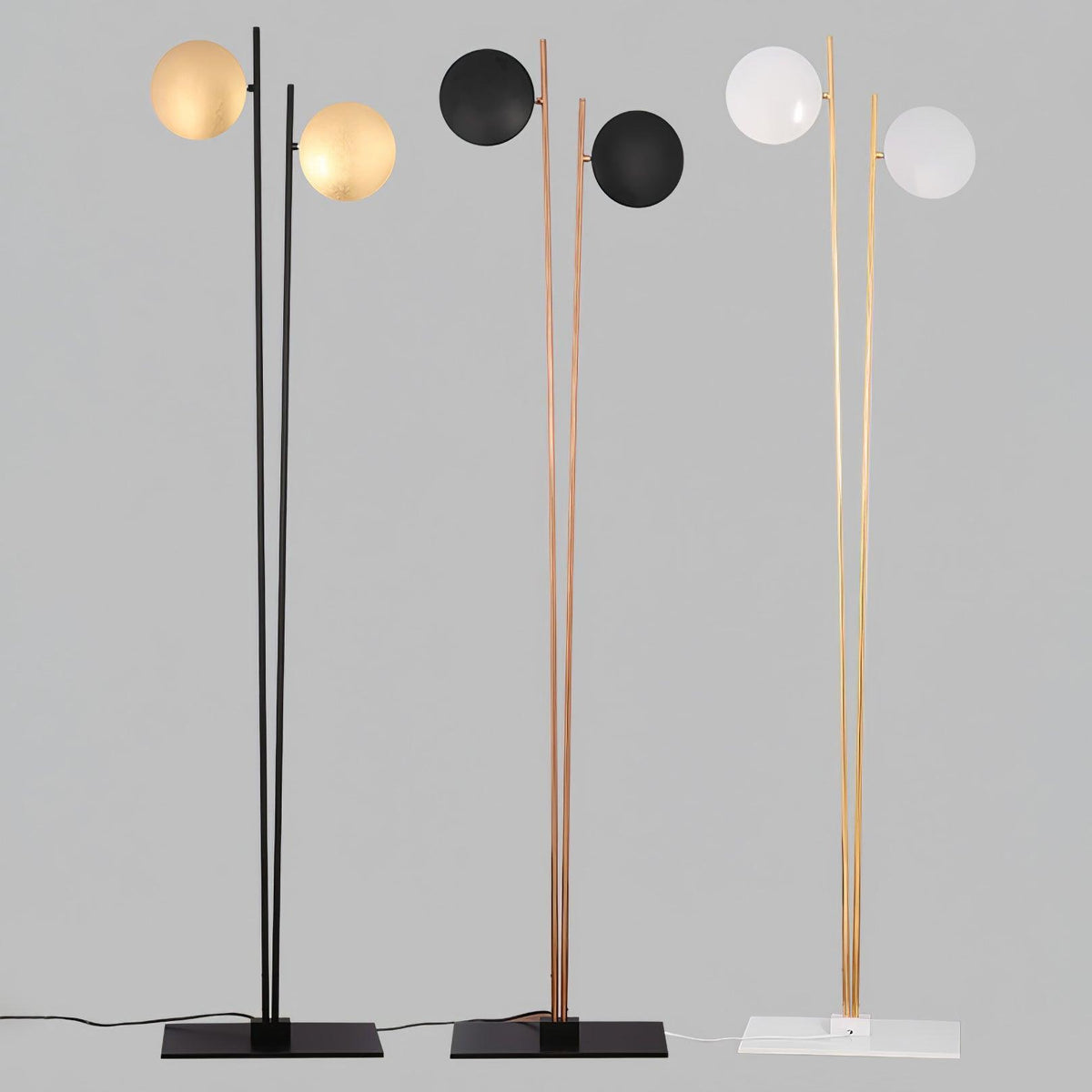 Axial Ray skulpturel gulvlampe