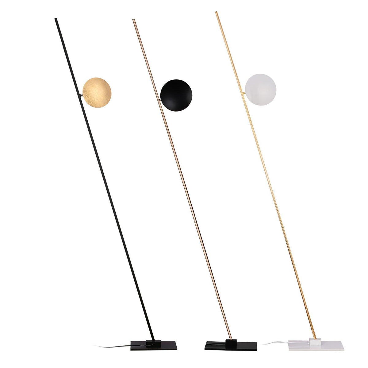 Axial Ray skulpturel gulvlampe