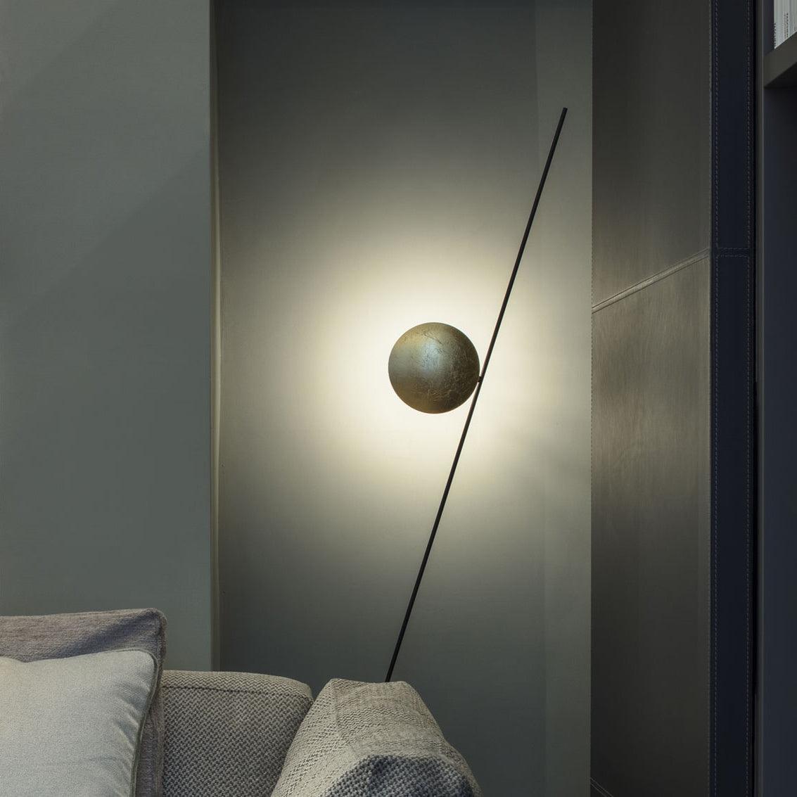 Axial Ray skulpturel gulvlampe
