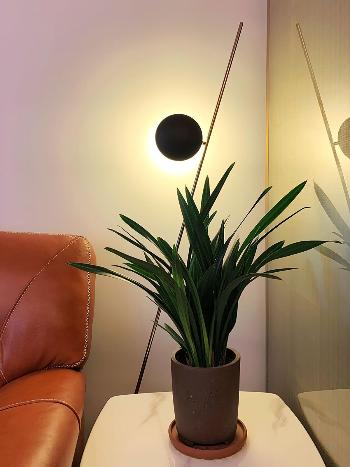 Axial Ray skulpturel gulvlampe