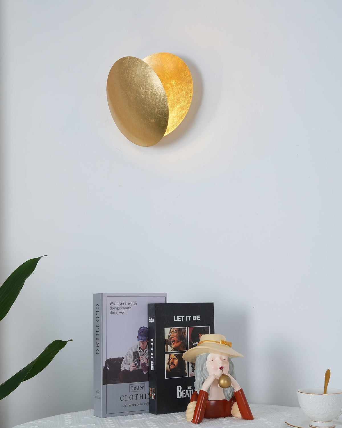 Candeeiro de parede artístico moderno e minimalista Fioris