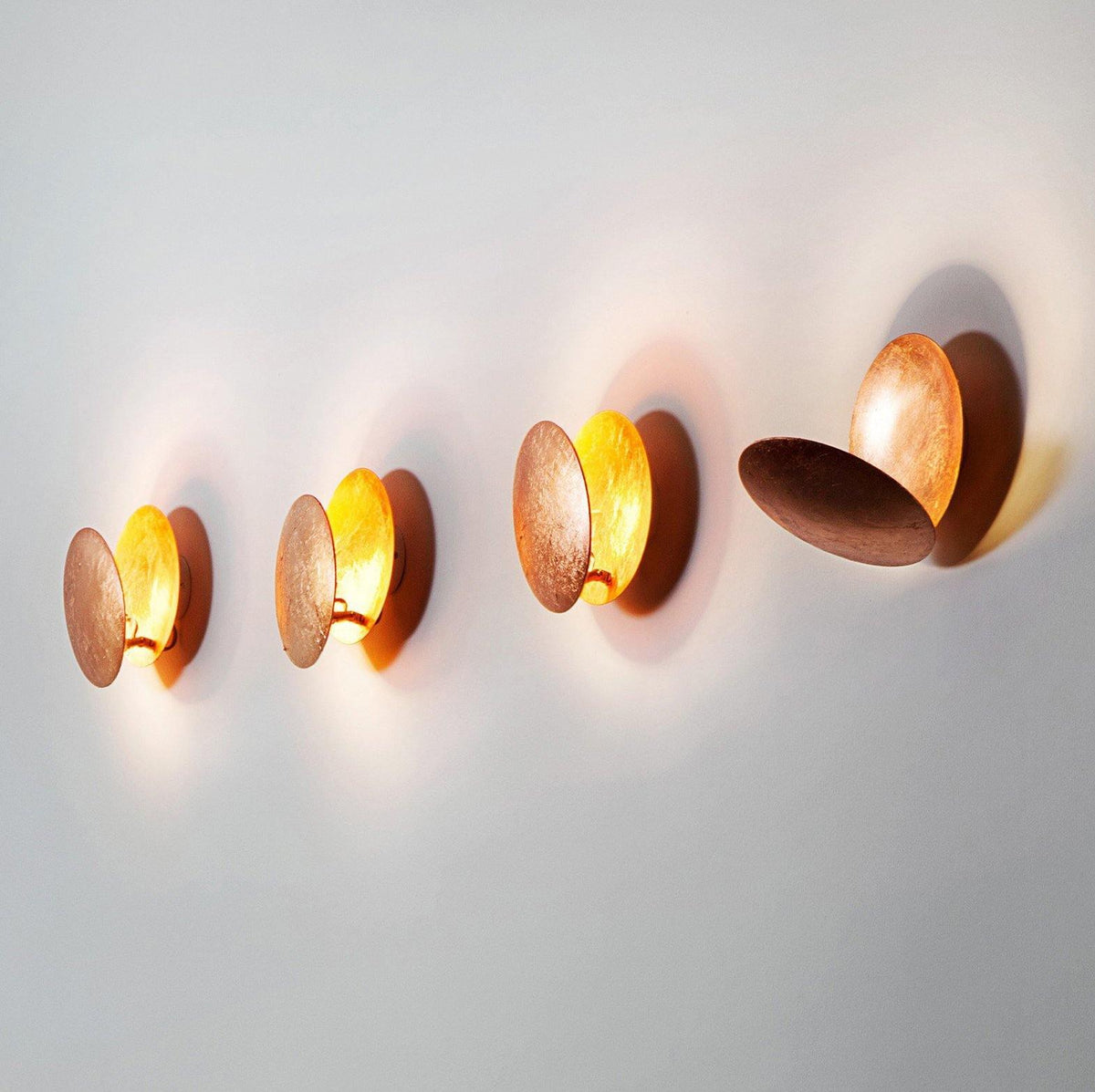 Candeeiro de parede artístico moderno e minimalista Fioris