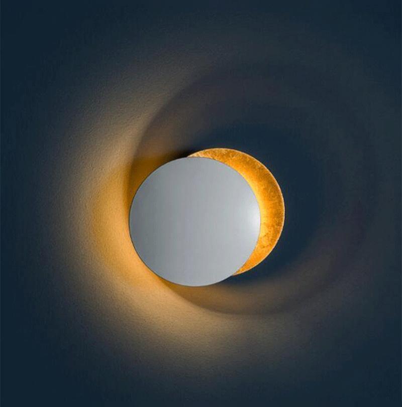 Candeeiro de parede artístico moderno e minimalista Fioris