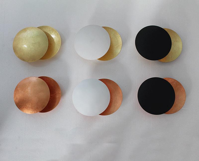 Candeeiro de parede artístico moderno e minimalista Fioris