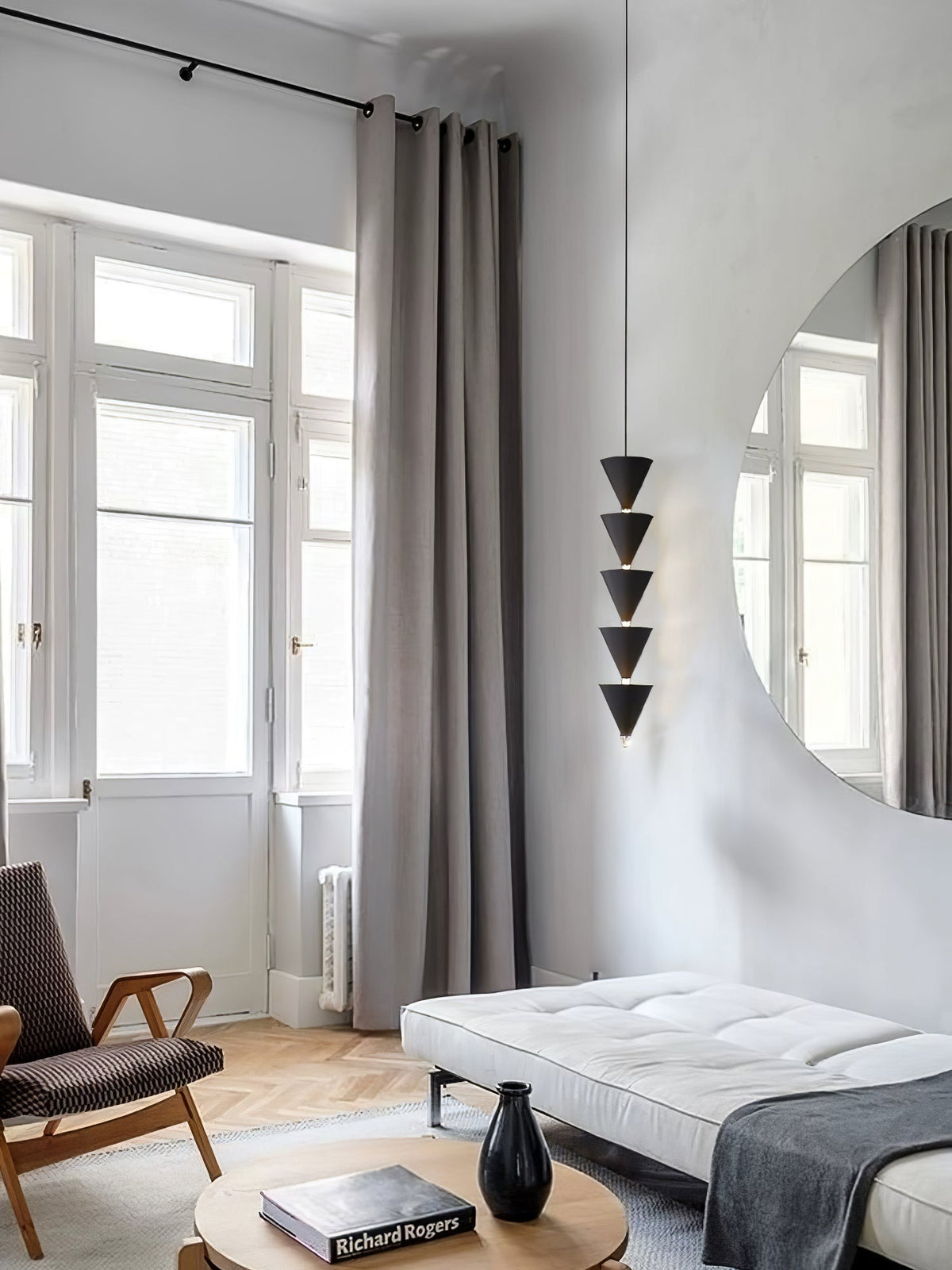 Candeeiro suspenso moderno minimalista Yrathen