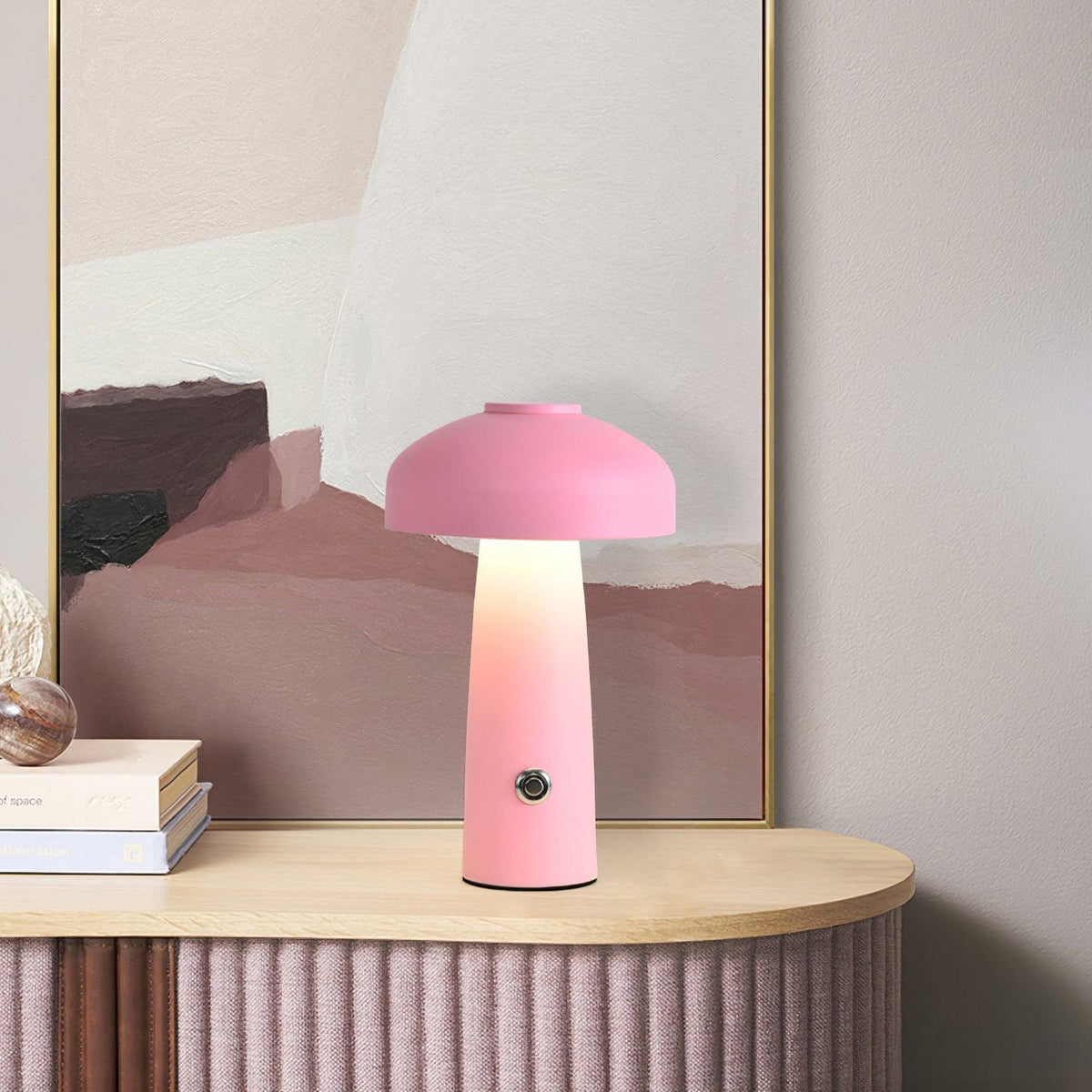 Vinorir svampbordslampa