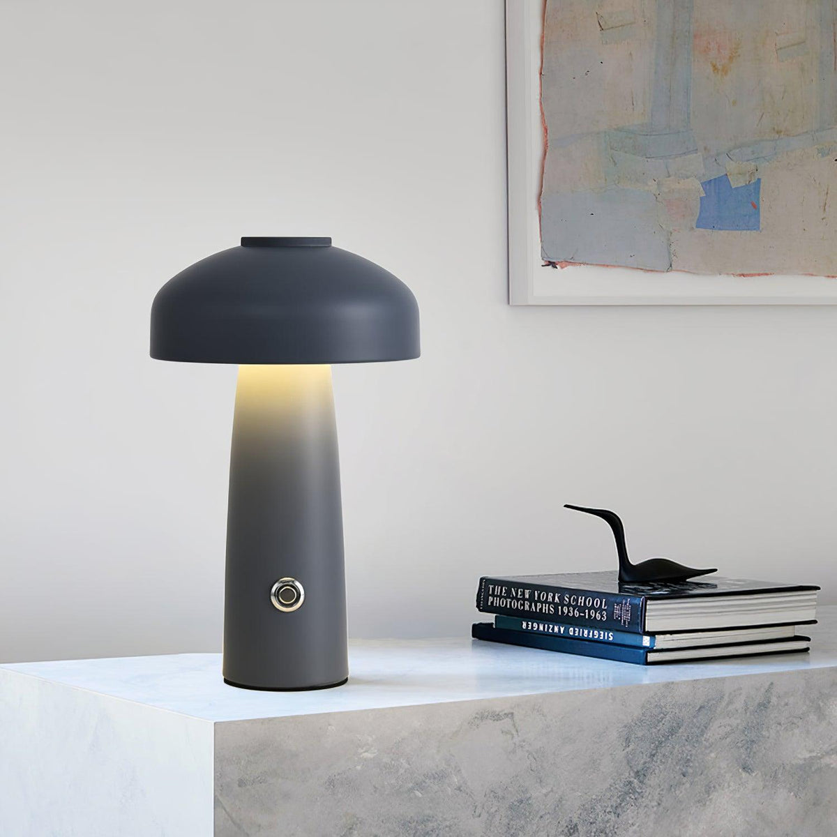 Vinorir svampbordslampa