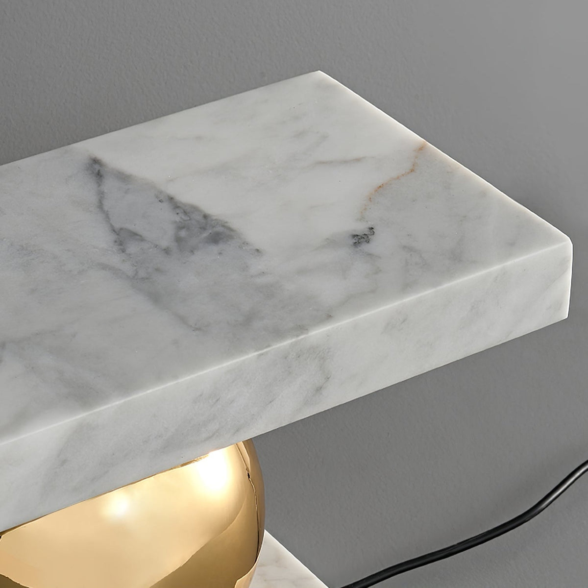 Andrew moderne marmorbordlampe