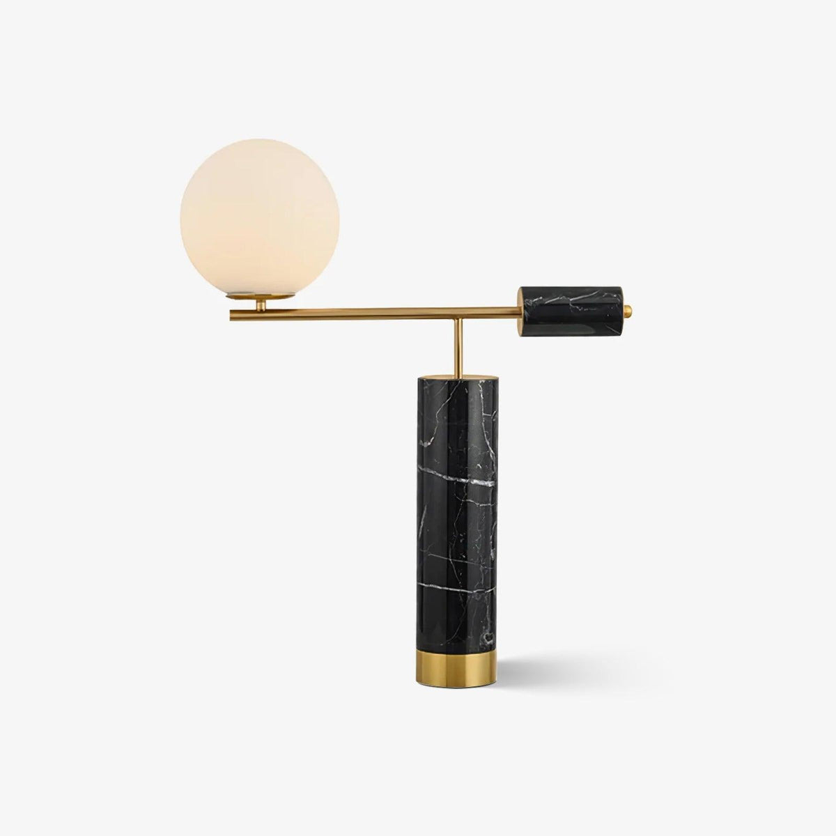 Vathayre minimalistisk bordlampe i marmor