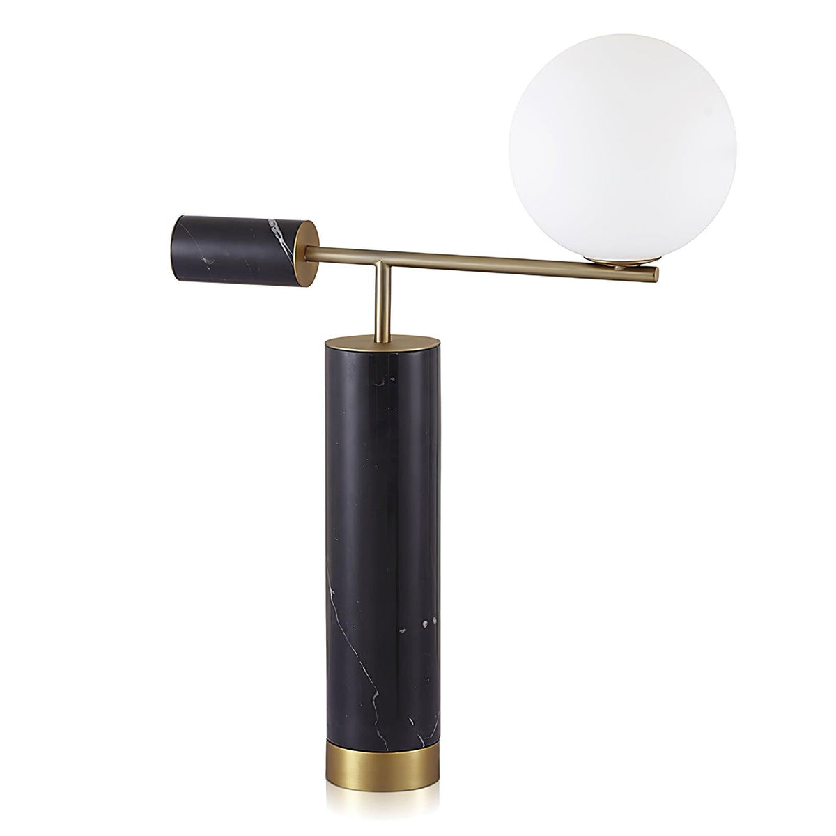 Vathayre minimalistisk bordlampe i marmor