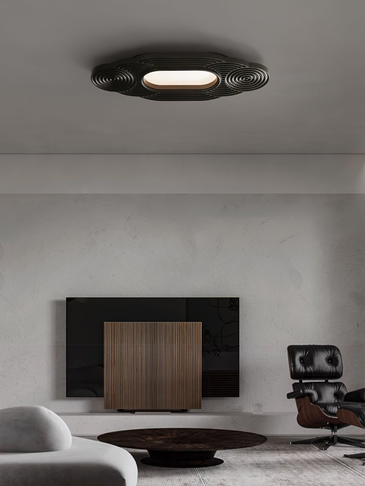 Udorionis eksklusiv nordisk kunstnerisk loftslampe i træ
