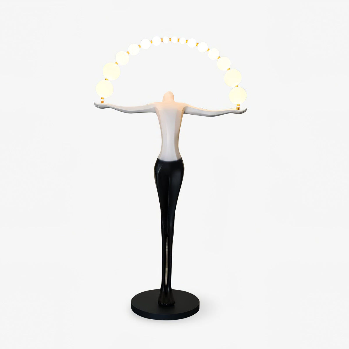 Luminara skulptural golvlampa med gradient