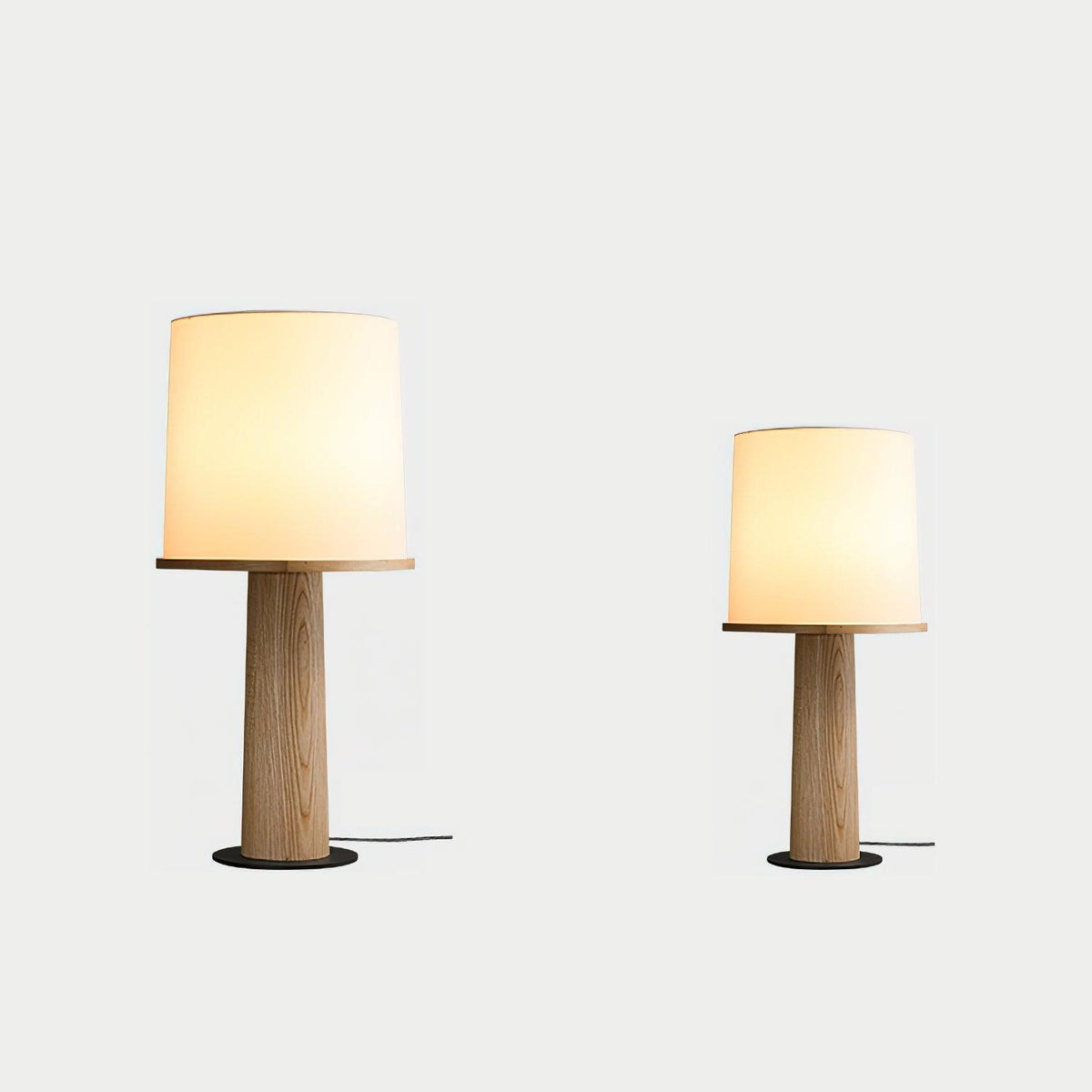 Jennifer modern bordslampa i trä