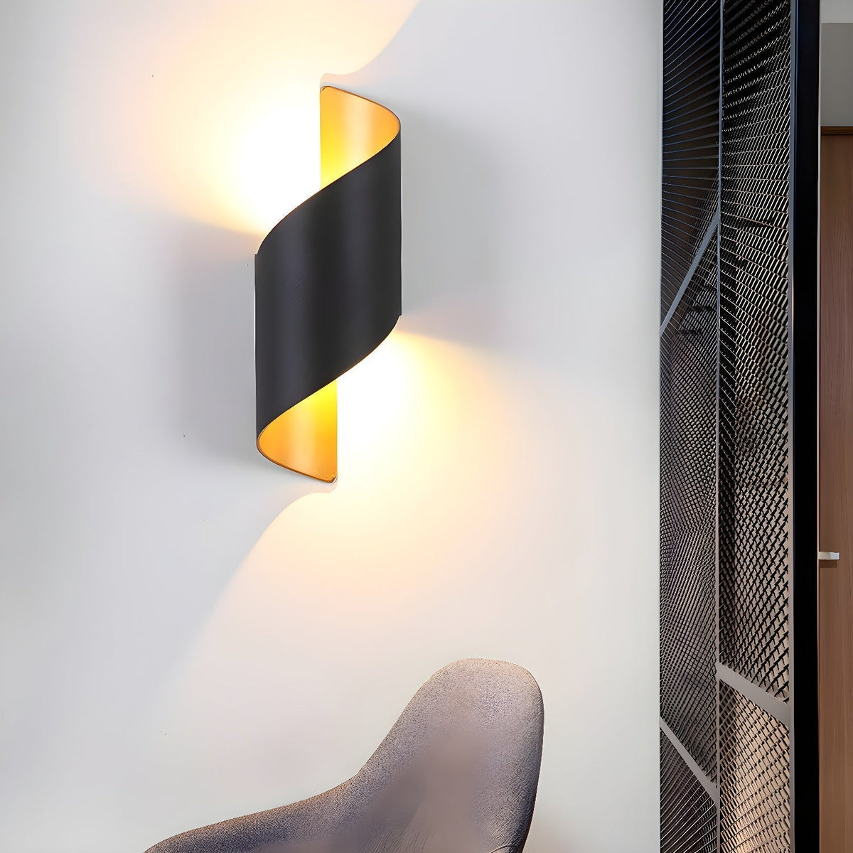 Yoji modern minimalistisk vägglampa