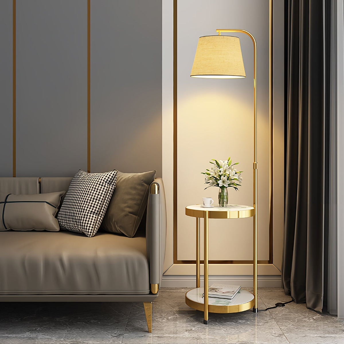 Avenareria modern golvlampa