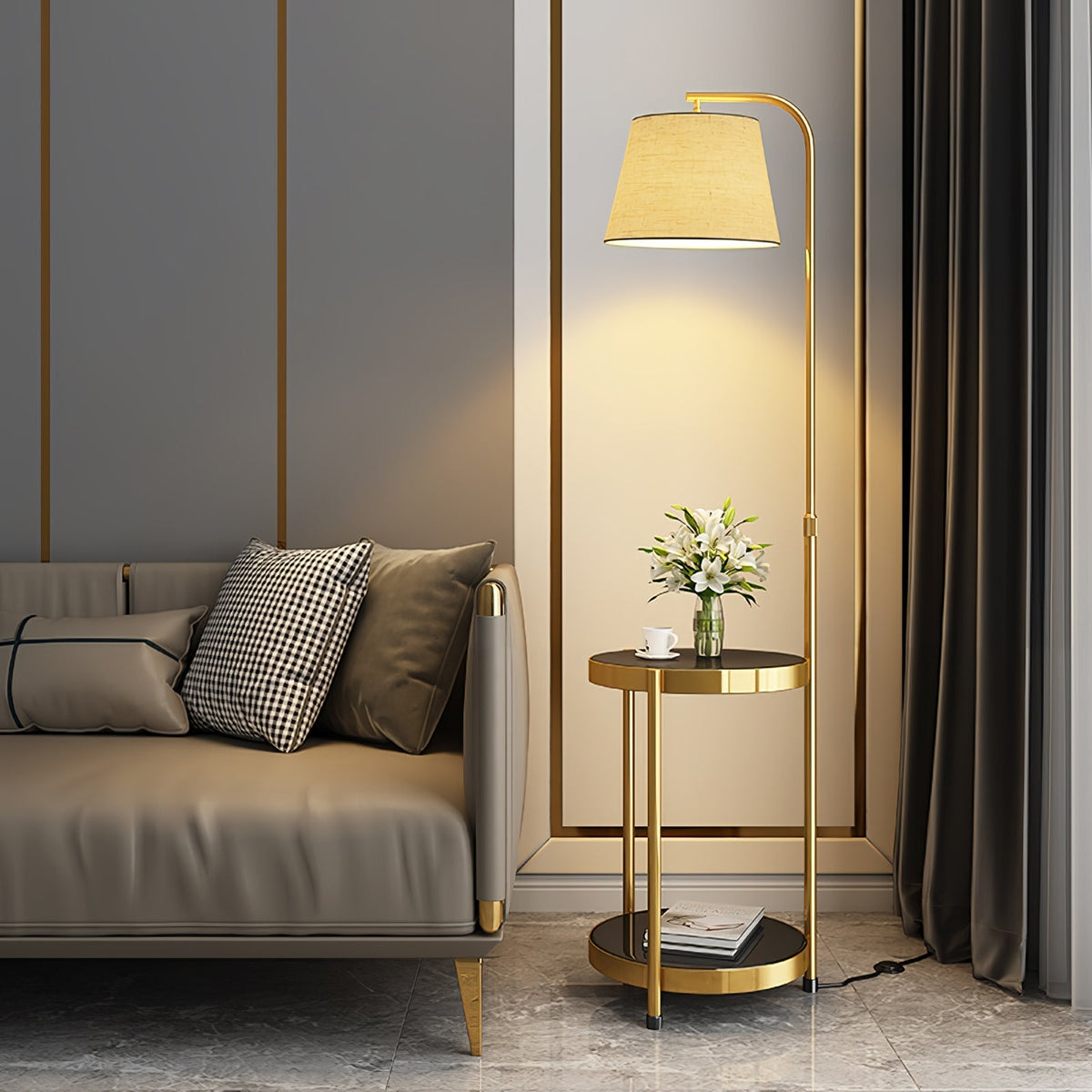 Avenareria modern golvlampa