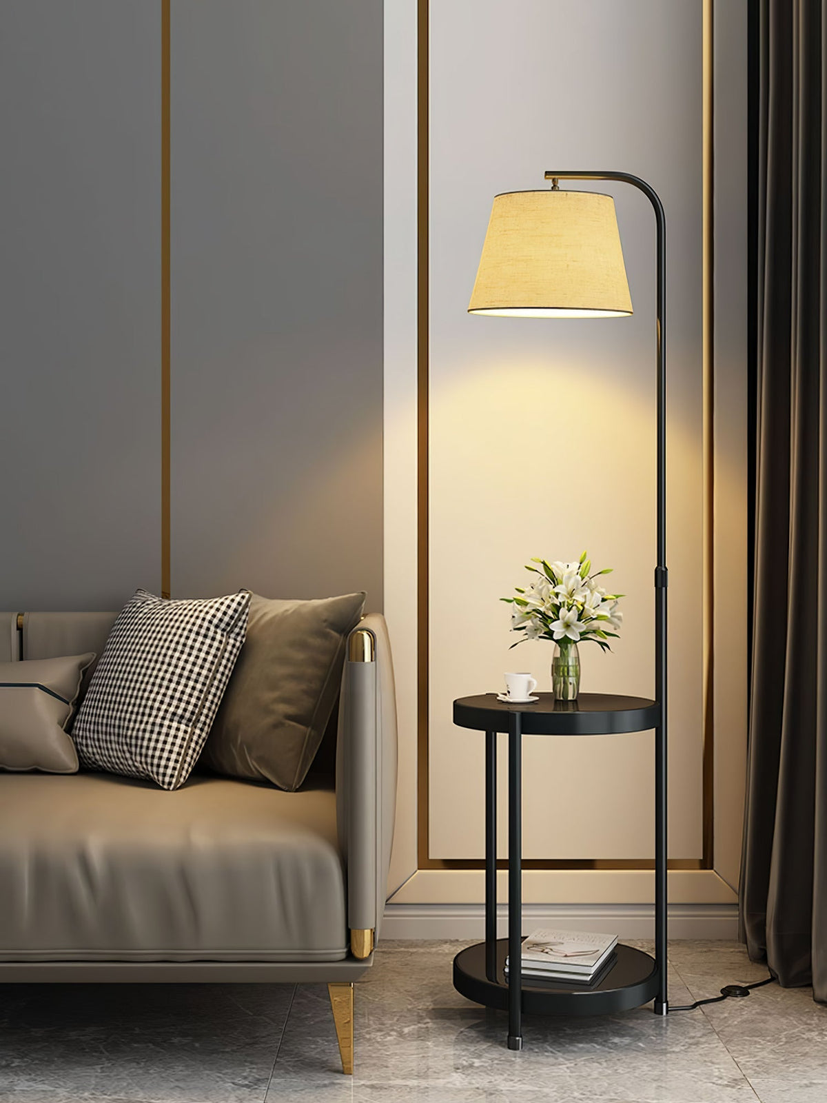 Avenareria modern golvlampa